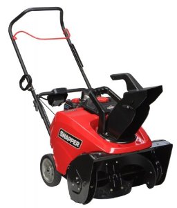  Snapper 1695880 SS822E 22-Inch 205cc OHV Briggs & Stratton Gas Powered Single Stage Snow Thrower with Electric Start