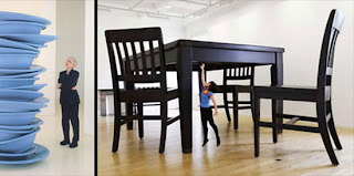 Gigantic Furniture by Robert Therrien