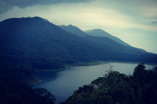 Twin lake view