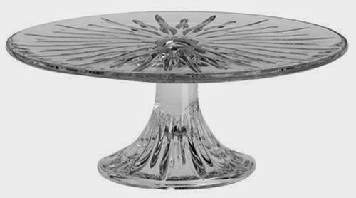 Reed & Barton Crystal Soho 12-Inch Pedestal Cake Stand