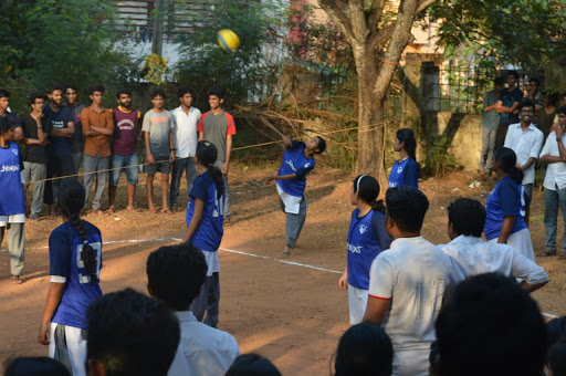 Volley Ball Court, Model Engineering College Campus, Thrikkakara, 682021, Karimakkad, Thrikkakara, Edappally, Kochi, Kerala 682021, India, Volleyball_Court, state KL