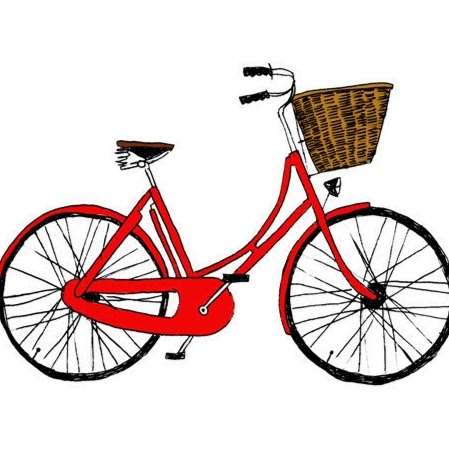 The Red Bicycle logo