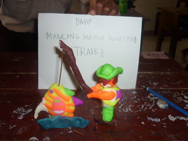 kreasi plastisin siswa