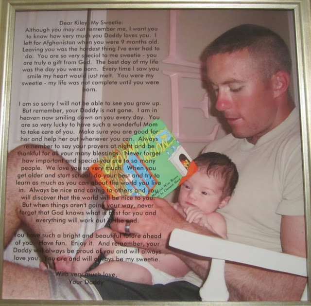 Soldier Leaves His Baby Daughter A Note Before Going To Afghanistan