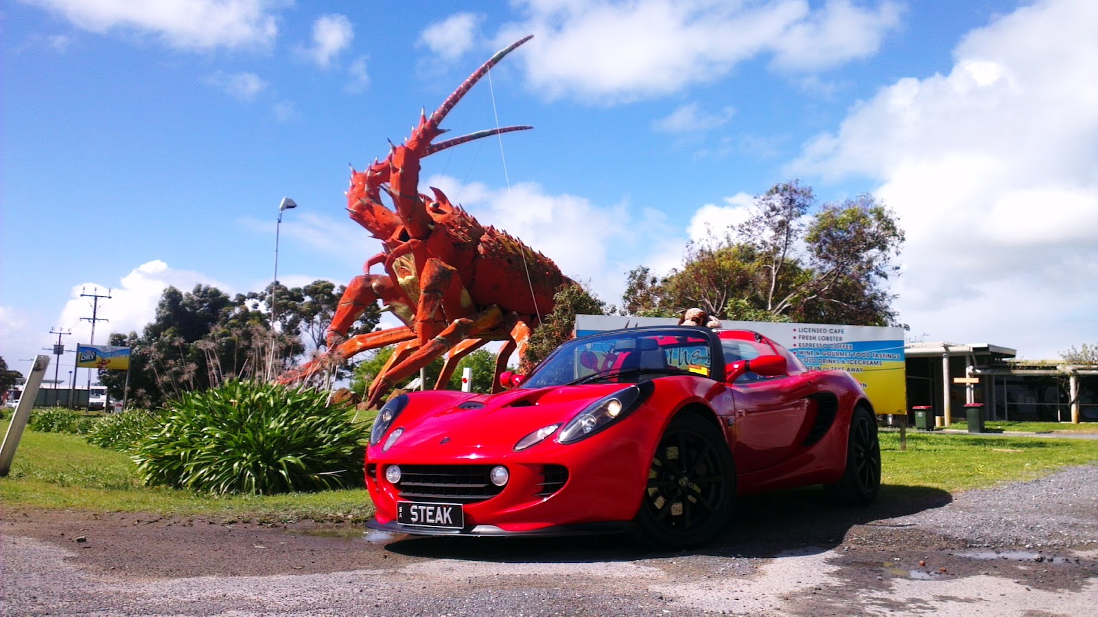 Lotus Elise 111R at the Giant Lobster