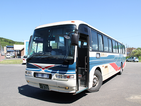 沿岸バス　サロベツ線　・822　豊富駅発車前