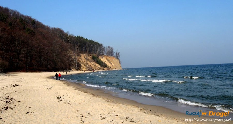 Plaża w Gdyni Orłowie