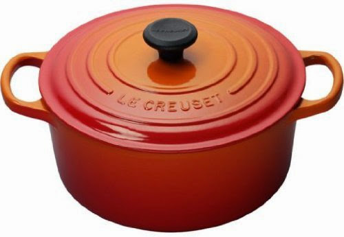  Le Creuset Signature Enameled Cast-Iron 9-Quart Round French Oven, Flame