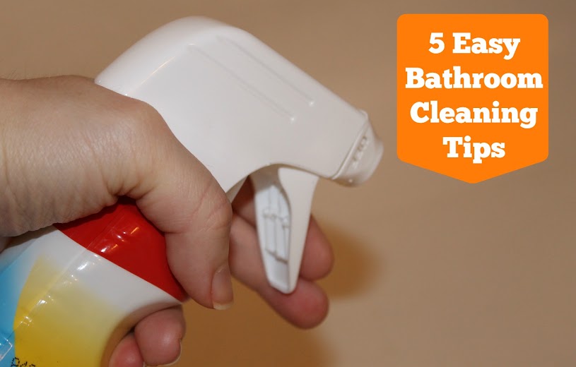 5 Easy Bathroom Cleaning Tips #Tilex