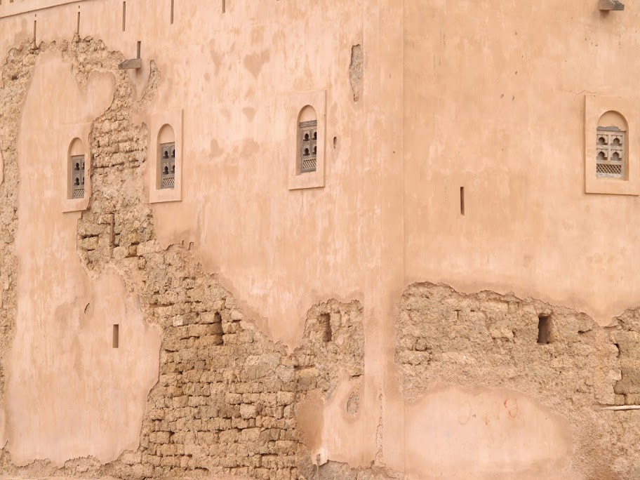 Old wall in Mirbat, Salalah