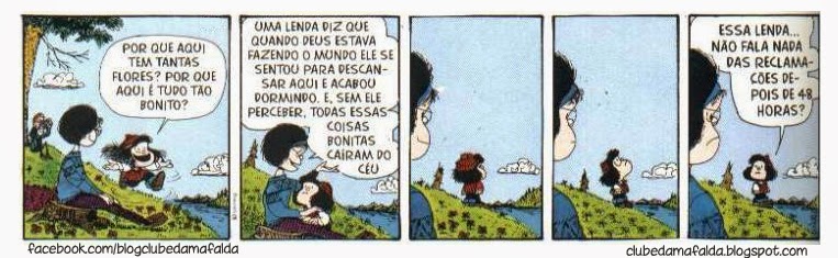 Clube da Mafalda:  Tirinha 658 