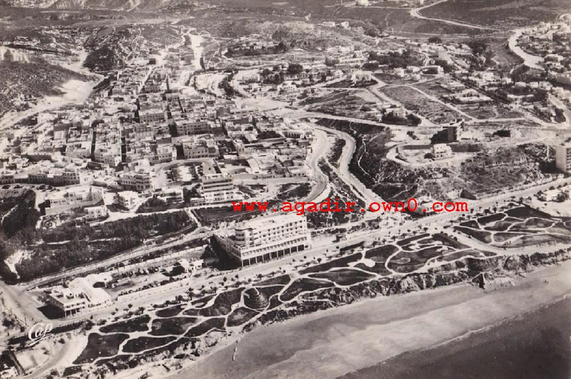 وسط المدينة قبل الزلزال 1960 باكادير Sfsdg