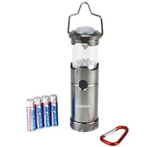  ACDelco AC354 LED Mini Aluminum Camping Lantern with 4AAA Alkaline Batteries