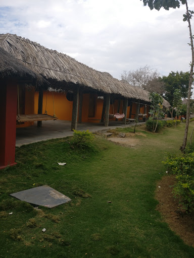 Sri Laxmi Golden Beach Resort, Virupapur Gaddi (Hampi Island ), Sanapur post, R.S minirabad road, Koppal, Karnataka 5833234, India, Resort, state KA