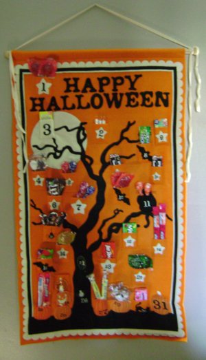 Pottery Barn Kids Halloween Countdown Calendar