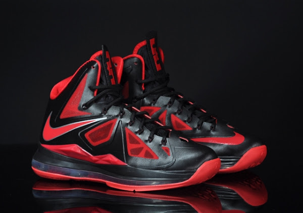 Nike LeBron X 8211 Black  Red 8211 Available Early in Europe