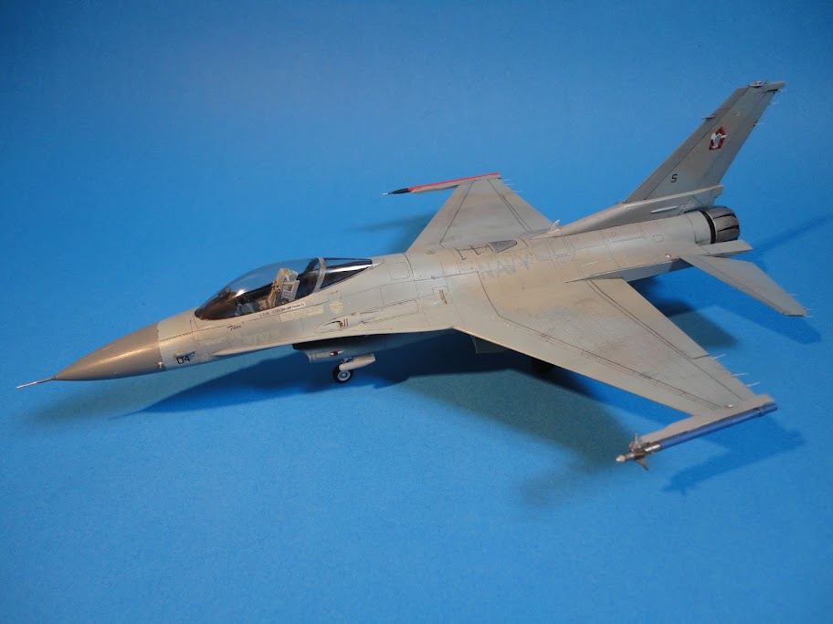 Hasegawa 1:48 F-16N Falcon VF-43 'Challengers' (kit no. V7) FINISHED DSC01012