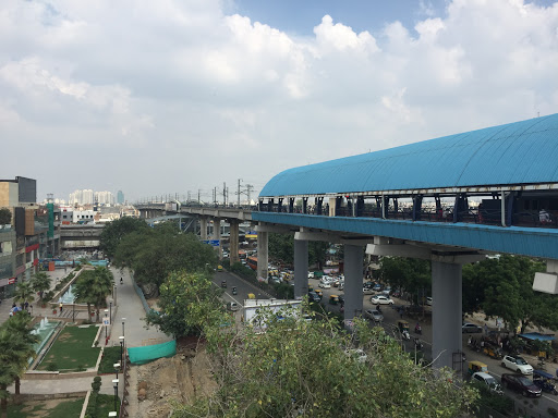 Rajouri Garden Metro Station, Najafgarh Rd, Shivaji Place, Vishal Enclave, Tagore Garden Extension, New Delhi, Delhi 110018, India, Garden, state DL