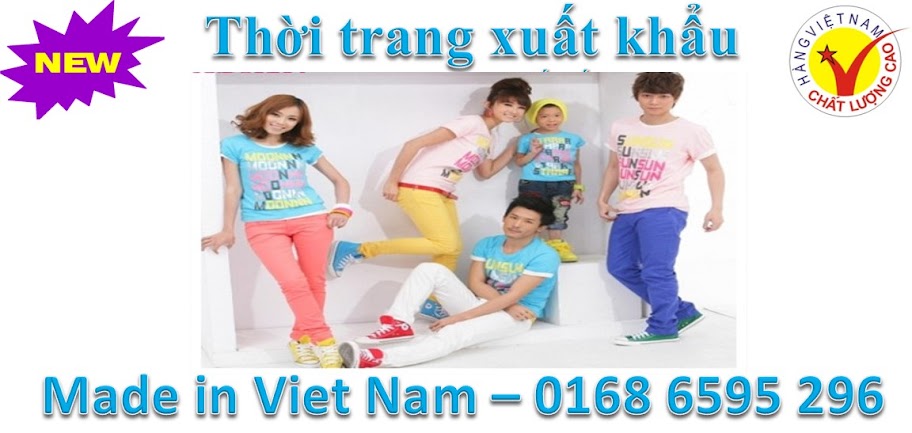 Shop quần áo thời trang nam, nữ, trẻ em Made in Viet Nam xuất khẩu Slide6