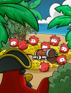 Club Penguin Puffles - The Red Puffle - The History of The Red Puffle