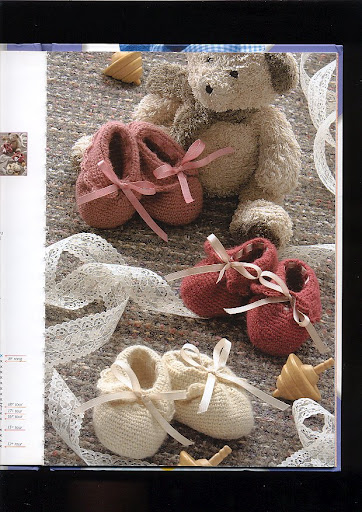 موسوعة أحذية نعووووومه ( لكلوك ) لطفلك الصغير كروشية بالباترون Image9