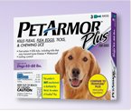  Pet Armor Plus for Dogs 45-88 lbs, 3 Dose Box