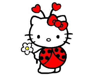 Moldes y Figuras de Sucha Foami: hello kitty