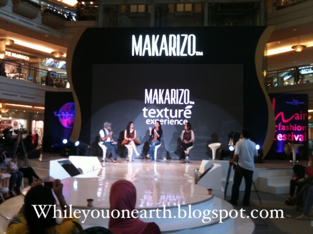While you on earth..: Makarizo Texture Experience Event March 2013