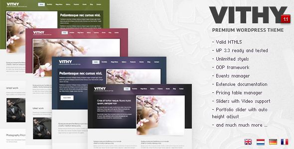 Themeforest Vithy - WordPress Portfolio Theme Themeforest Vithy - WordPress Portfolio Theme