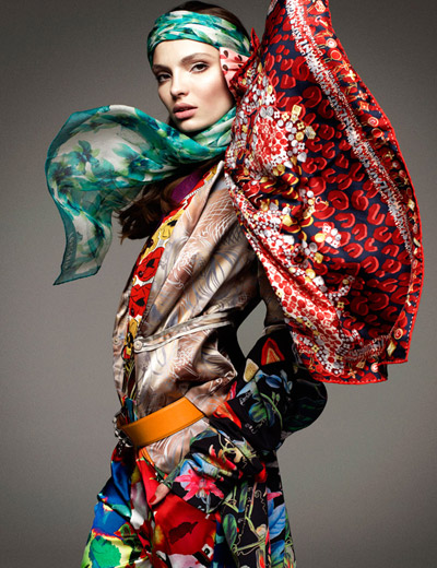Vogue Germany - January 2012 - Carola Remer - Body Art