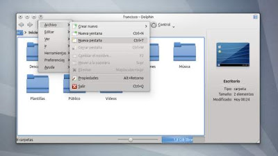 KDE: Poner la barra de menú en la barra de título