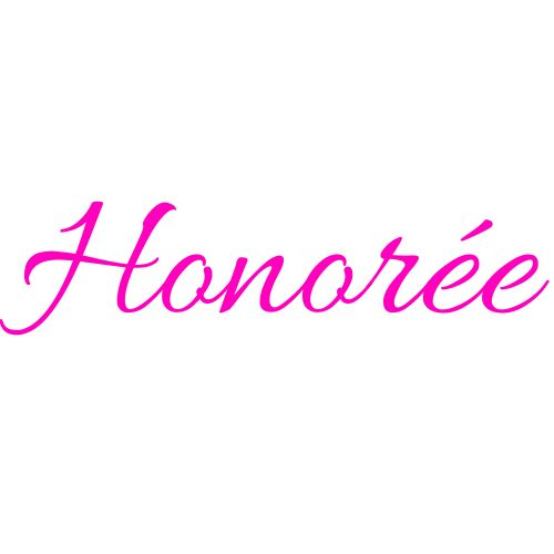 HONORÉE logo