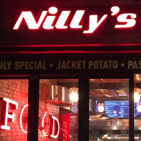 Nilly's Cafe. logo