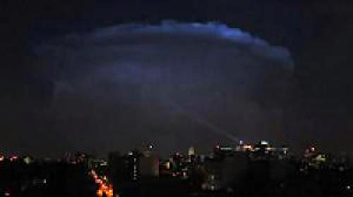 Ufo Sighting Of Ufo Shaped Thunder Cloud Over Montreal Canada July 21 2011