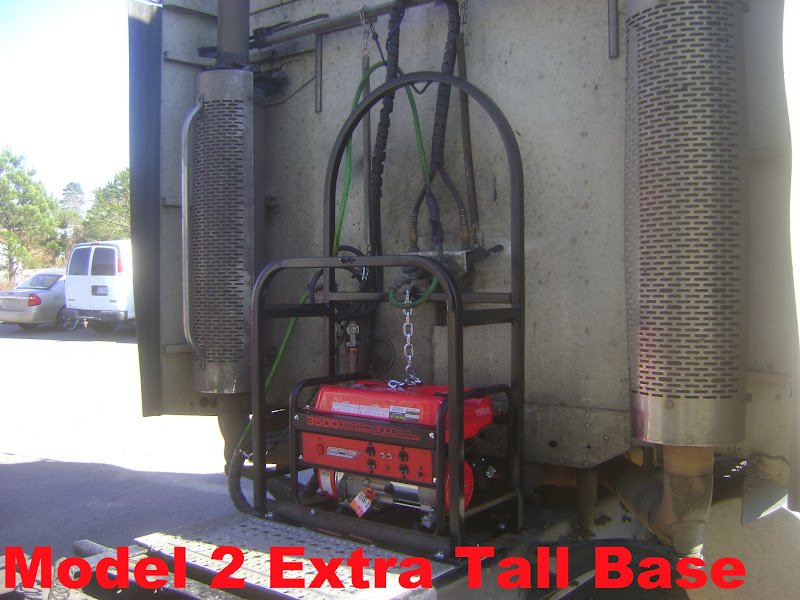 Semi Truck Spare tire Carrier Rack for Tractor-Trailers