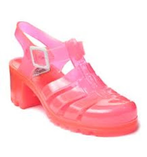 jelly shoes 1990s