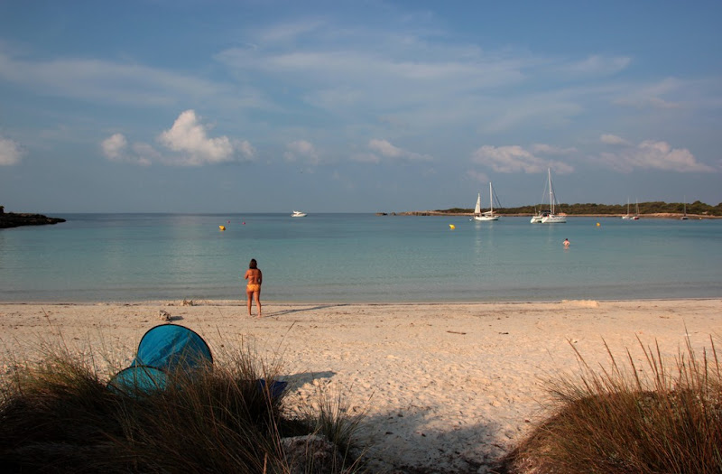 Menorca en septiembre de 2012 - Blogs de España - Día 5: Playa de Son Saura, Grill Es Caliu, Cala Blanca, Cap d\'Artrutx (1)
