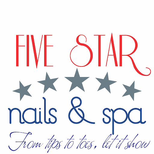 Five Star Nails & Spa logo