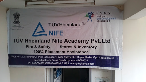 Tuv Rheinland NIFE Academy Mehdipatn, 12-2-831/86,, Asif Nagar Rd, MIGH Colony, Mehdipatnam, Hyderabad, Telangana 500264, India, Academy, state TS