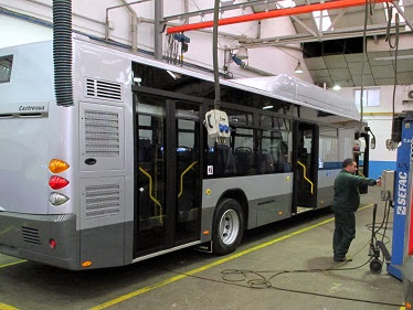 Castrosua City Versus CNG - autobus gazowy ufundowany przez rząd Hiszpanii dla Litwy