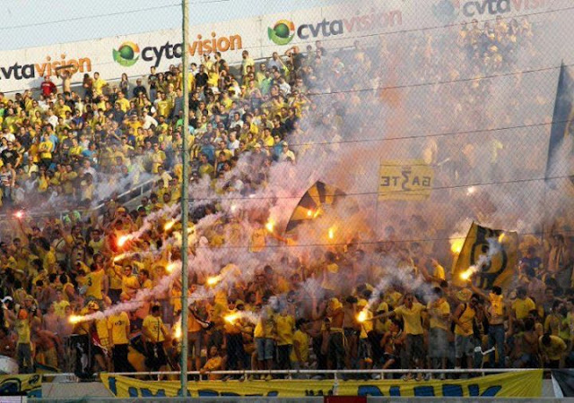 omonoia vs AEL LIMASSOL 0-0  19/09/2011 (the match went off at half time ) 292863_250215271687650_100000975384923_679812_782775907_n