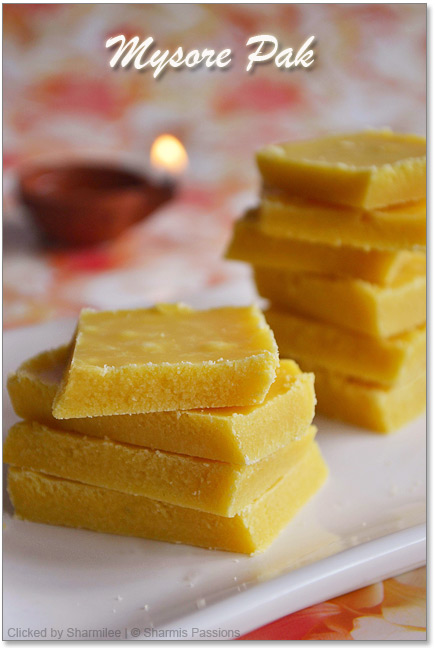 Mysore Pak Recipe Mysore Pak Recipe