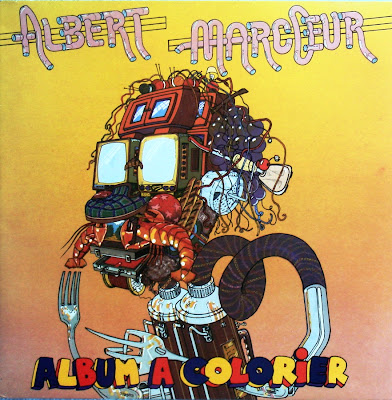 Albert Marcoeur ~ 1976 ~ Album a Colorier