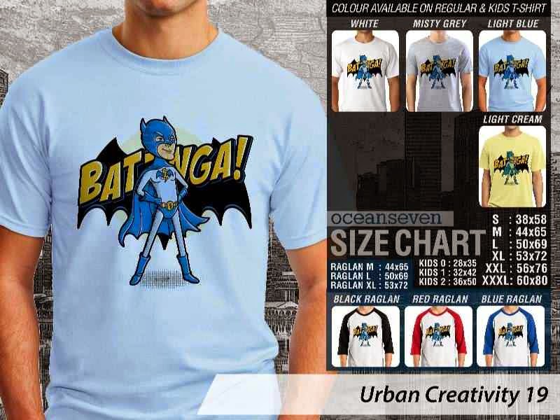 Kaos keren Batzinga! Urban Creativity 19