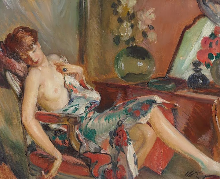 Jean-Gabriel Domergue - Femme assoupie
