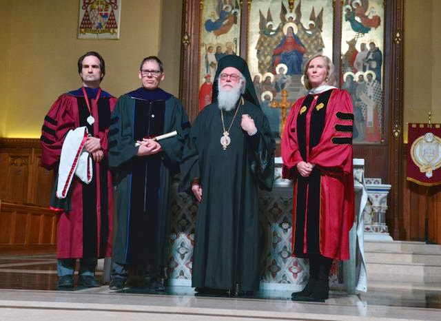 Fordham University Confers an Honorary Doctorate to Archbishop Anastasios of Albania