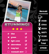 Style Me Girl - Level 55 - Mermaid - Fara - NO CASH ITEMS! - Love It! Three Stars