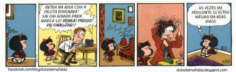 Clube da Mafalda:  Tirinha 733 