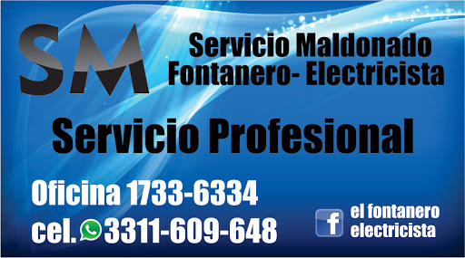 Fontanero Electricista 1733-6334 y 3311609648, José Gil Aguilar 379, Agua Fría, 45186 Zapopan, Jal., México, Electricista | JAL