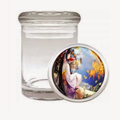  Odorless Air Tight Medical Glass Jar Anime Design-002